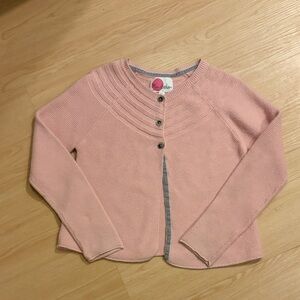Absolutely darling Mini Boden Pink Cardigan size 8